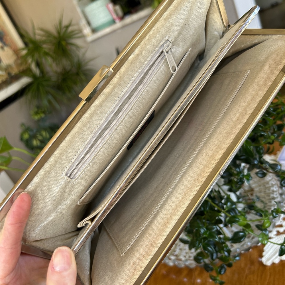 HOBO International Silver Leather Clutch - Picture 6 of 6